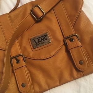 Vans Faux-Leather Crossbody Bag